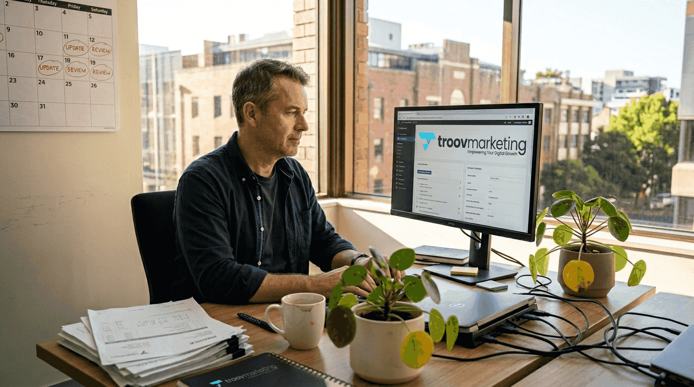 Why update websites regularly for small business SEO in 2026